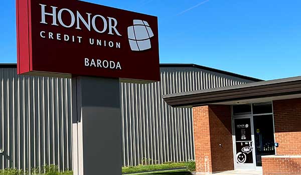 honor credit union baroda member center location
