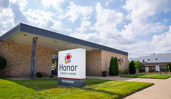honor credit union buchanan member center location